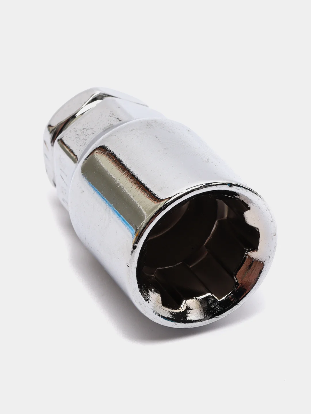 Гайки секретные LS M12 х 1.25 / 32 мм, конус, 4+2 ключа, хром, 20605SP