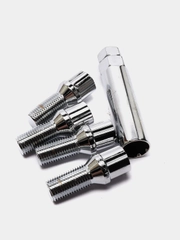 Секретные болты M14x1.5 Anmax, 52/27, 4 и 1 ключ, TLB0109