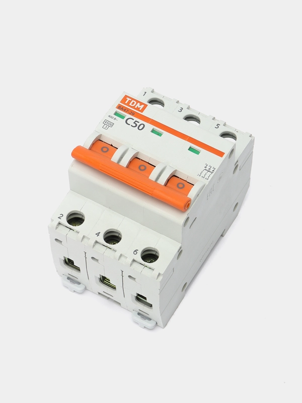 Автоматический выключатель TDM ВА47-29 3Р 50А 4.5кА С SQ0206-0114