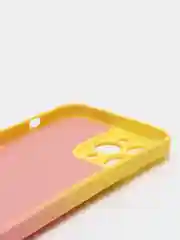 Желтый чехол для iPhone 11 / 12 / 13 Pro Max силиконовый айфон про макс