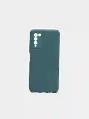Морской чехол для Huawei Honor 10X Lite силиконовый, матовый, однотонный
