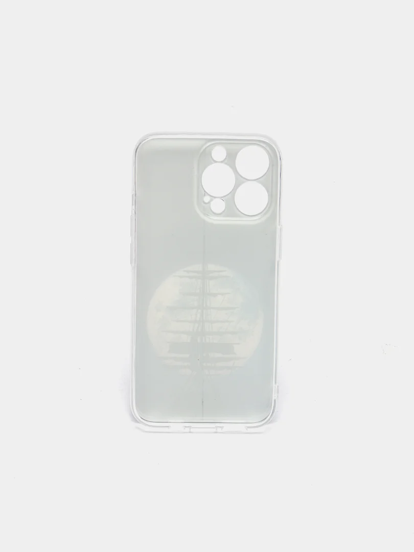 Темно-синий чехол iPhone 13 mini, 13, 13 Pro, 13 Pro Max силиконовый с рисунком
