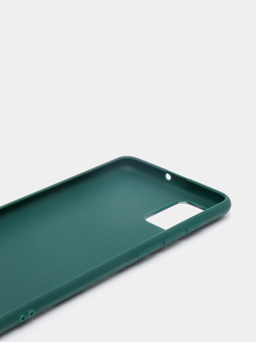 Тёмно-зелёный чехол с рисунком для Samsung Galaxy A01 Core, A41, A51