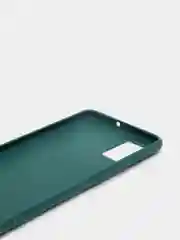 Тёмно-зелёный чехол с рисунком для Samsung Galaxy A01 Core, A41, A51