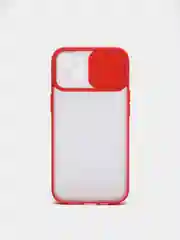 Красный чехол с защитой для камеры на iPhone (Айфон) 6 Plus, 7, XS, 11 Pro Max, 12 mini, 13 Pro
