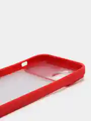 Красный чехол с защитой для камеры на iPhone (Айфон) 6 Plus, 7, XS, 11 Pro Max, 12 mini, 13 Pro