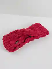 Бордовый плюшевая повязка на голову Hand made, 2 цвета