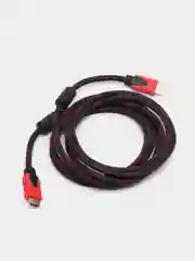 Кабель HDMI-HDMI в оплетке с фильтром фиритовым