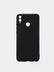 Черный чехол силиконовый матовый для Honor 50 lite, Honor 8S, 8A, 8C, 8X, 9A, 9X, 7A, 7A pro