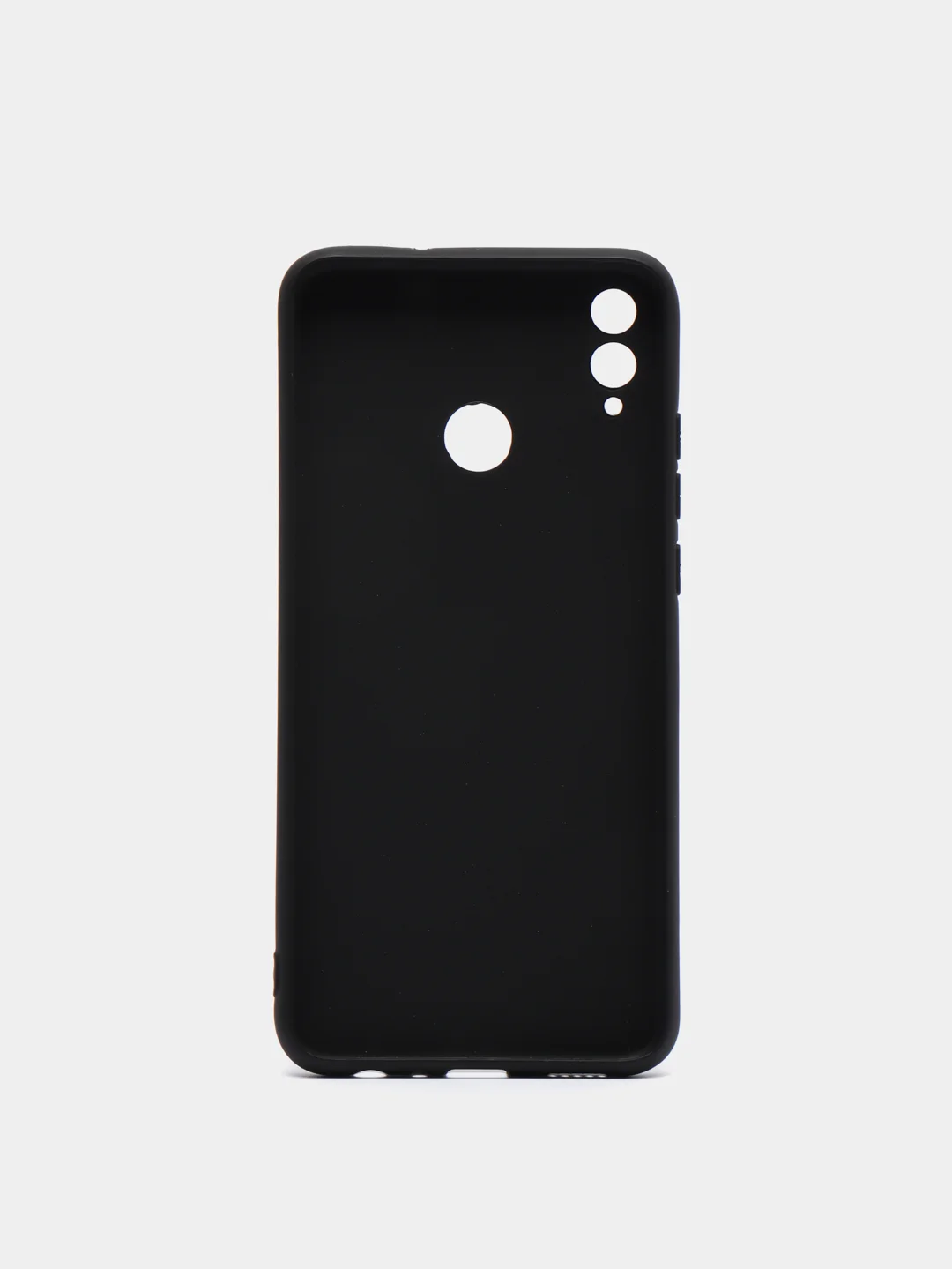 Черный чехол силиконовый матовый для Honor 50 lite, Honor 8S, 8A, 8C, 8X, 9A, 9X, 7A, 7A pro