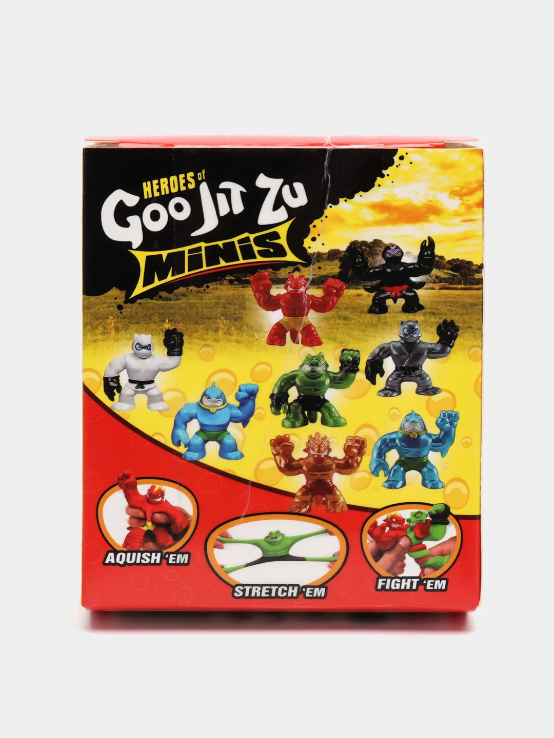 Голубой тянущаяся фигурка GooJitZu/Гуджитсу, 6 см Динозавры