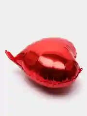 Красный воздушный шар "Сердце", фольгированный, 18", 45 см