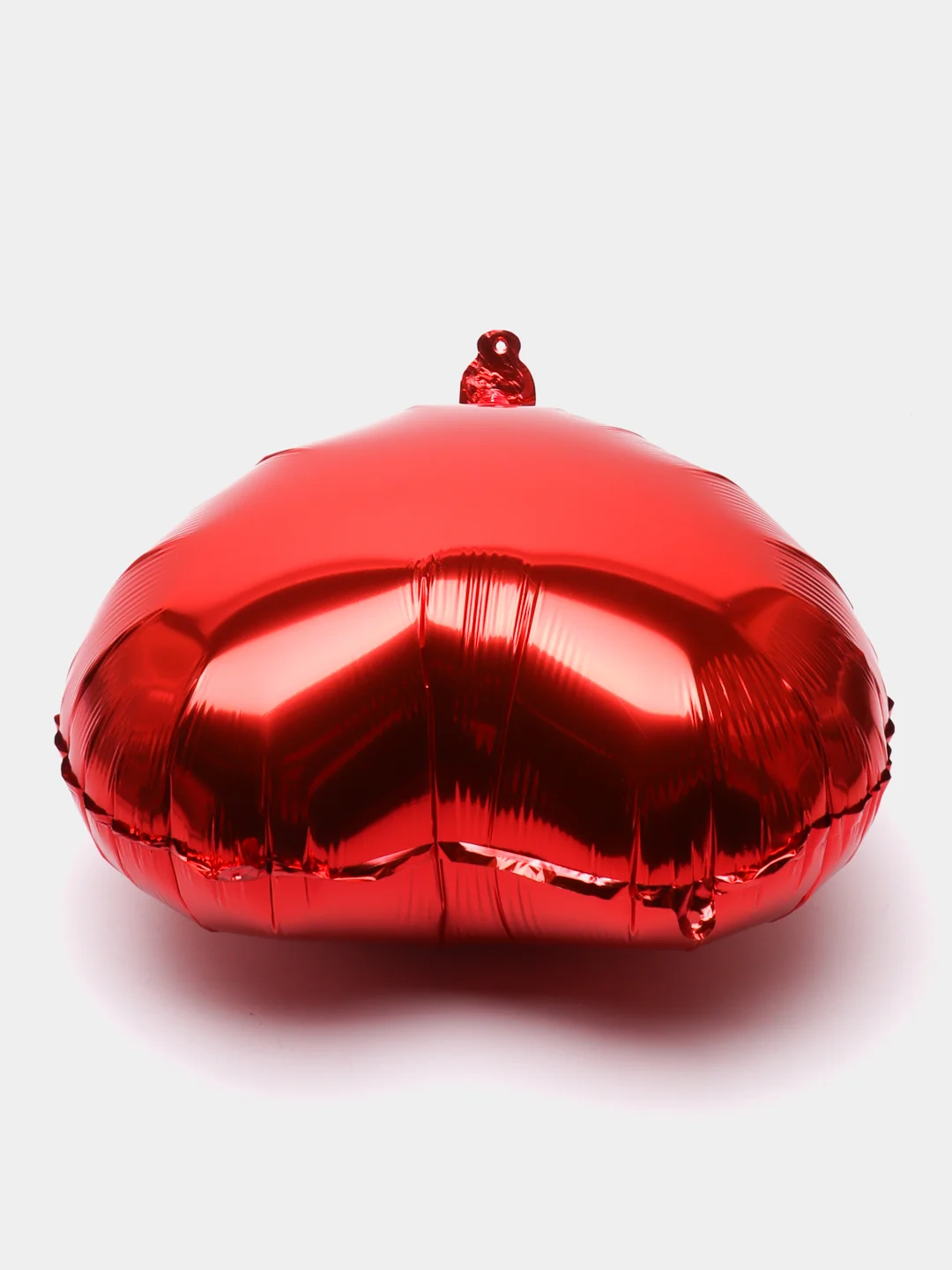 Красный воздушный шар "Сердце", фольгированный, 18", 45 см