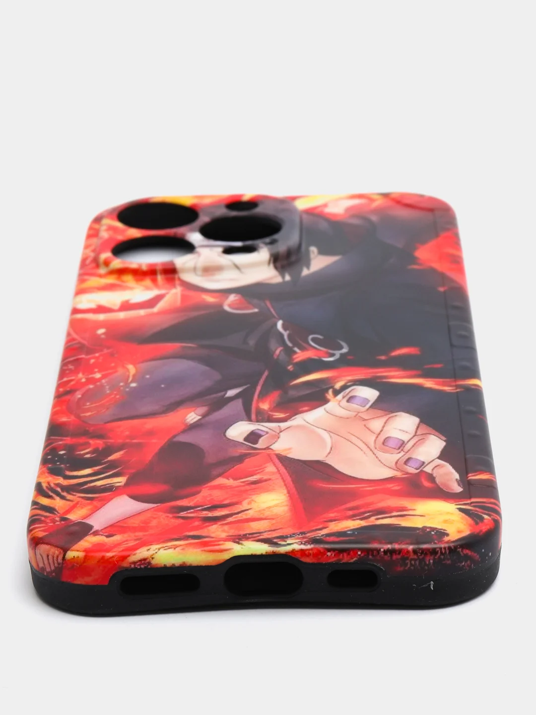 Алый чехол аниме "Наруто" 6 для iPhone 6/6s 7/8 Plus XS 11 XR 12 13 mini Pro