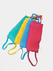 Мочалка КОРОТКАЯ С ПОРОЛОНОМ 29х13 см