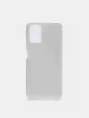 Серебряный чехол Samsung Galaxy A03s, Самсунг Галакси А03с блестящий