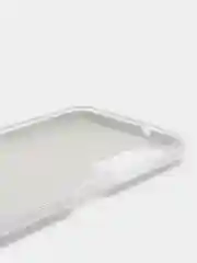 Серебряный чехол Samsung Galaxy A03s, Самсунг Галакси А03с блестящий