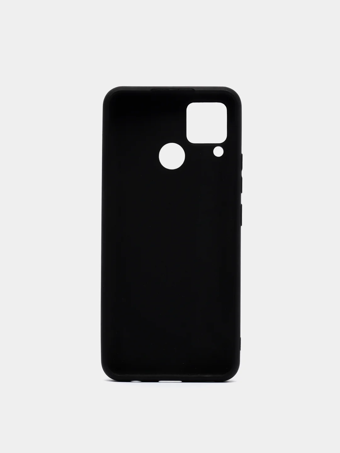 Черный матовый чехол для Realme C3 / C11 / C15, силиконовый