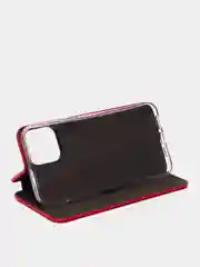 Красный чехол книжка iPhone 5/5S/SE/6/6S/7+/8+/X/XS/XSMax/XR/11/11Pro/11ProMax/12Mini/12/12ProMax