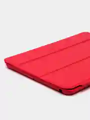 Красный стильный чехол со шторкой для iPad