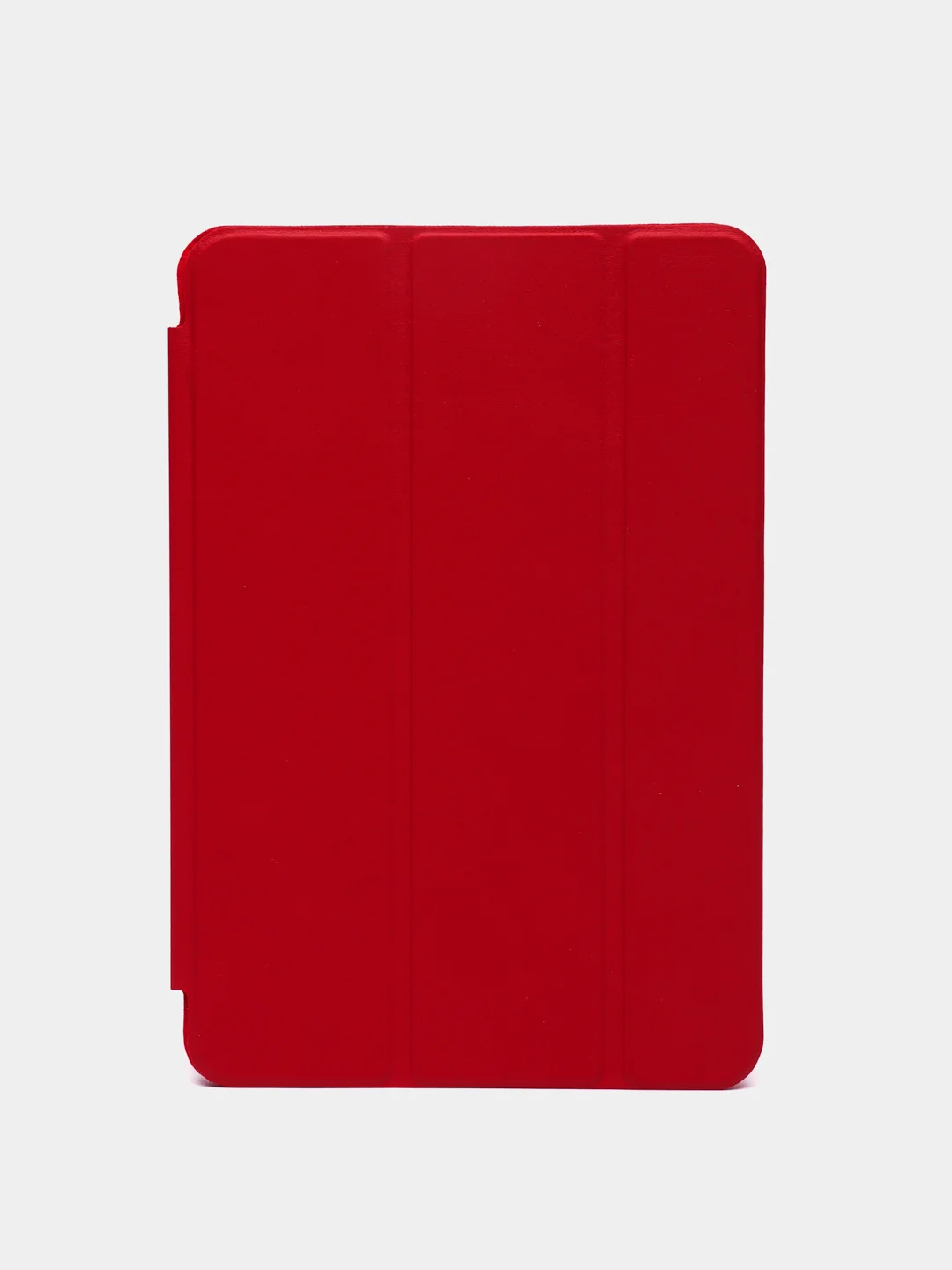 Красный стильный чехол со шторкой для iPad