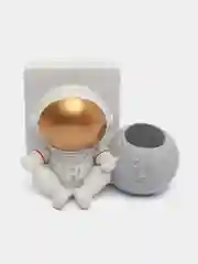 Мятный подставка для смартфона/ держатель "Космонавт"/ Подставка для планшета/ фигурка космонавта
