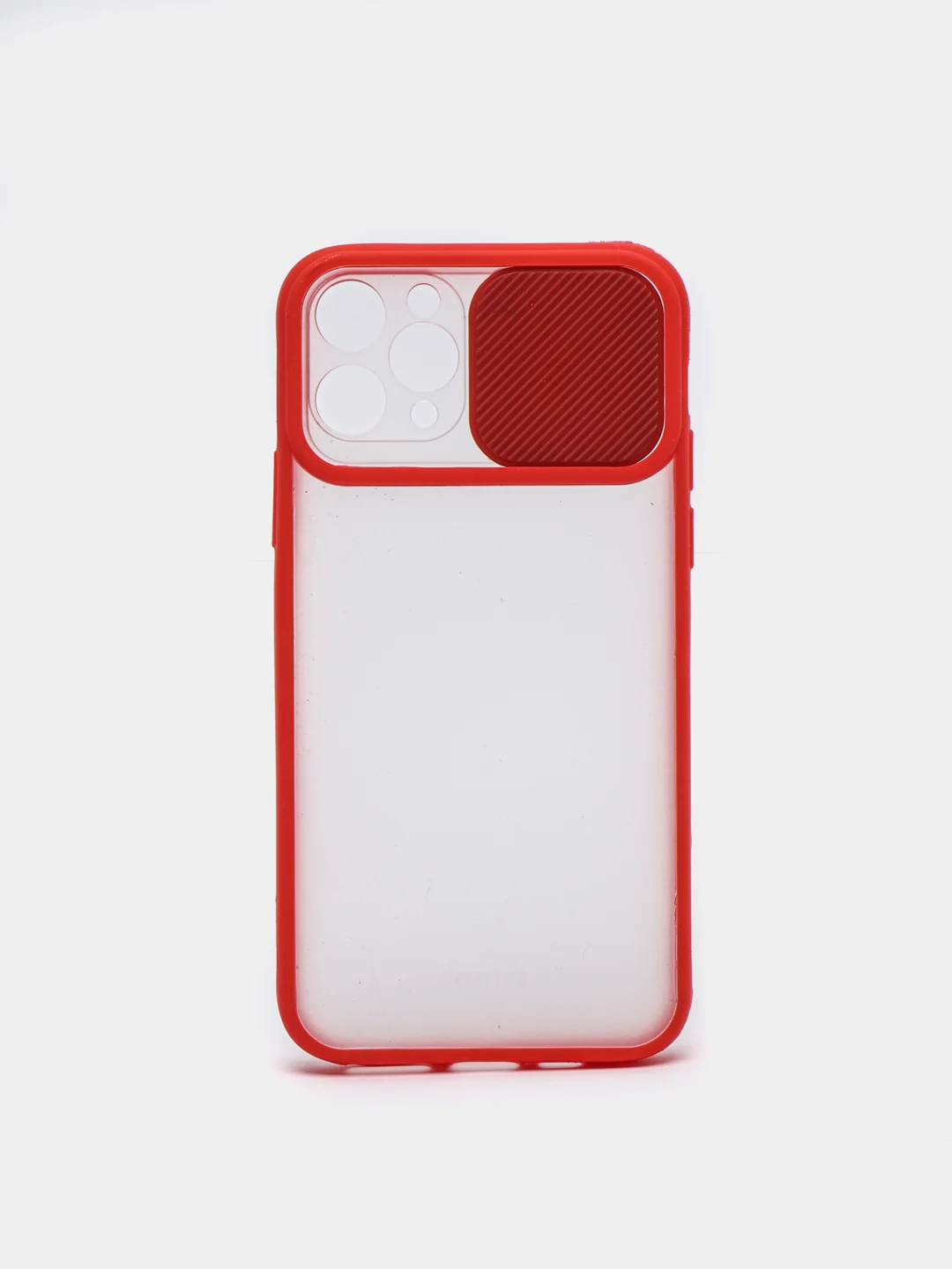 Красный чехол с защитой для камеры на iPhone (Айфон) 6 Plus, 7, XS, 11 Pro Max, 12 mini, 13 Pro