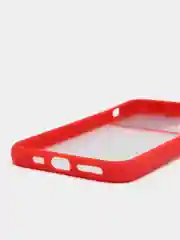 Красный чехол с защитой для камеры на iPhone (Айфон) 6 Plus, 7, XS, 11 Pro Max, 12 mini, 13 Pro