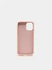 Бежевый чехол на iPhone X, XS, XR, 7, 8, se, 12, 12 Pro, Mini, Max silicone case, закрытый низ, бархат внутри
