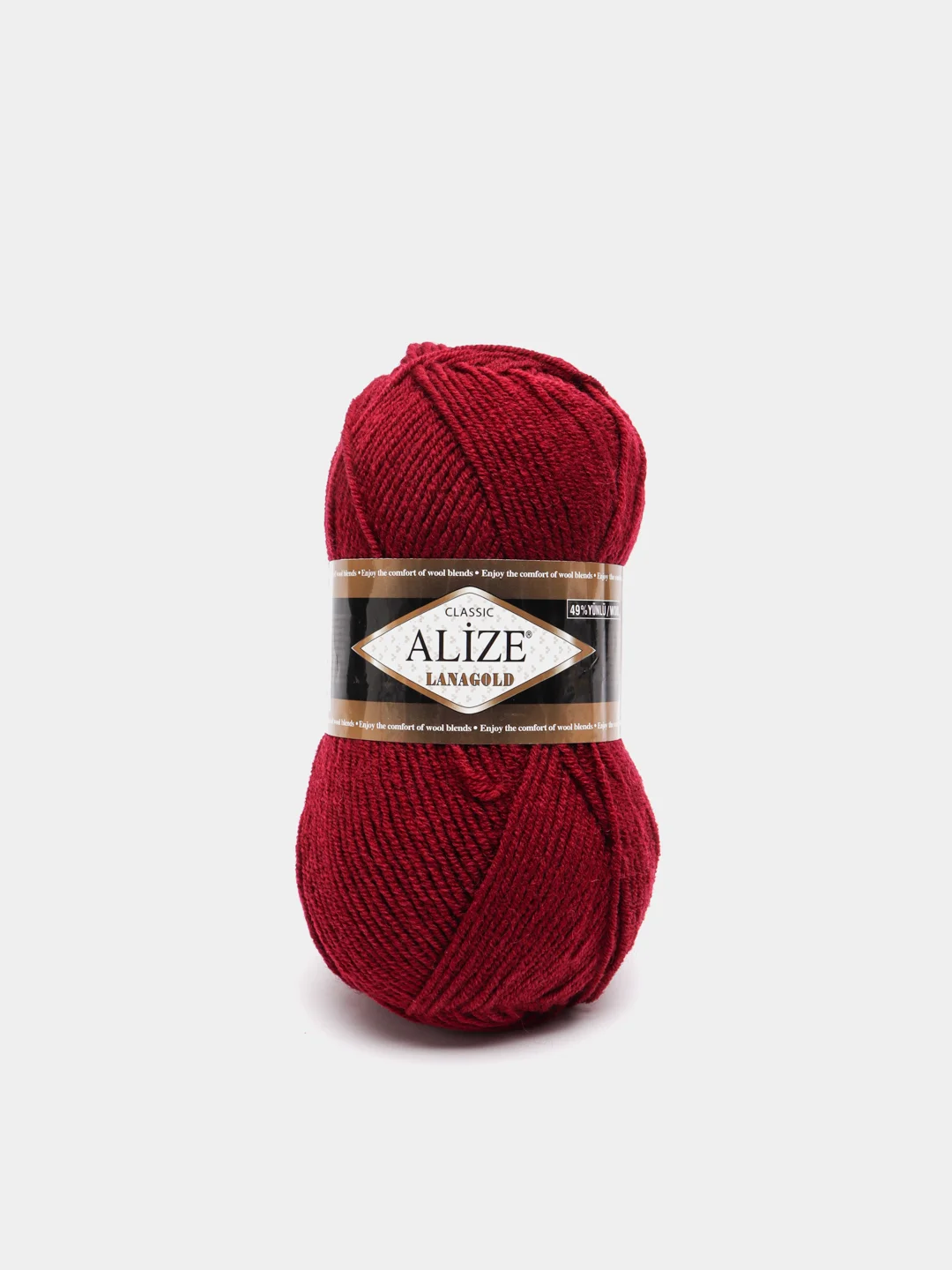 Лесной зеленый пряжа Alize Lanagold 51% Акрил 49% Шерсть 100г 240м (часть 1)