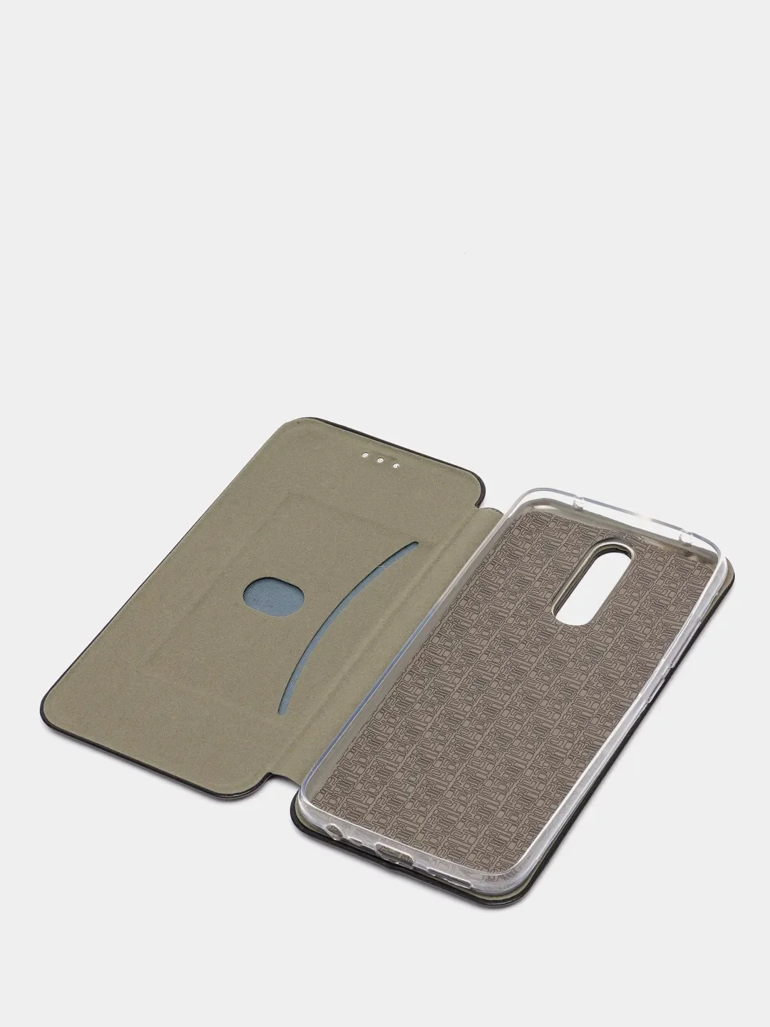 Бордовый чехол книжка Redmi 8 (разные цвета)