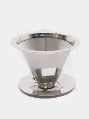Воронка-дриппер V60 для заваривания кофе, 304 сталь, 128 см