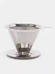 Воронка-дриппер V60 для заваривания кофе, 304 сталь, 128 см