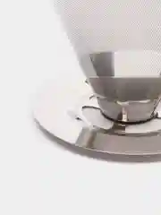 Воронка-дриппер V60 для заваривания кофе, 304 сталь, 128 см