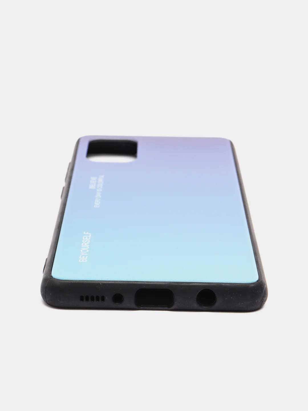 Пурпурный чехол Samsung A01, A10, A20S, A20/A30, A40, A50, A51, A70, A71, A7 2018, A8 2018 градиент