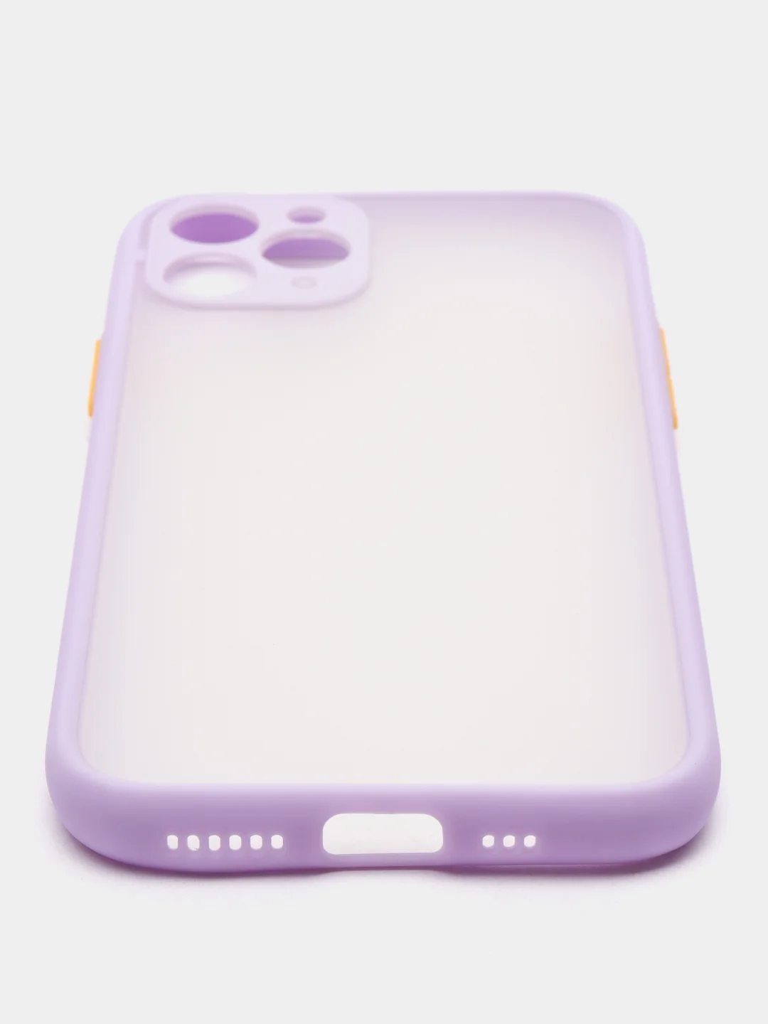 Лавандовый чехол с защитой камеры iPhone 7/8/se X / XR / 11 / 11 pro / 12 pro / 12 mini /12 pro max