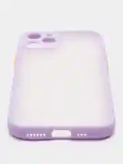 Лавандовый чехол с защитой камеры iPhone 7/8/se X / XR / 11 / 11 pro / 12 pro / 12 mini /12 pro max