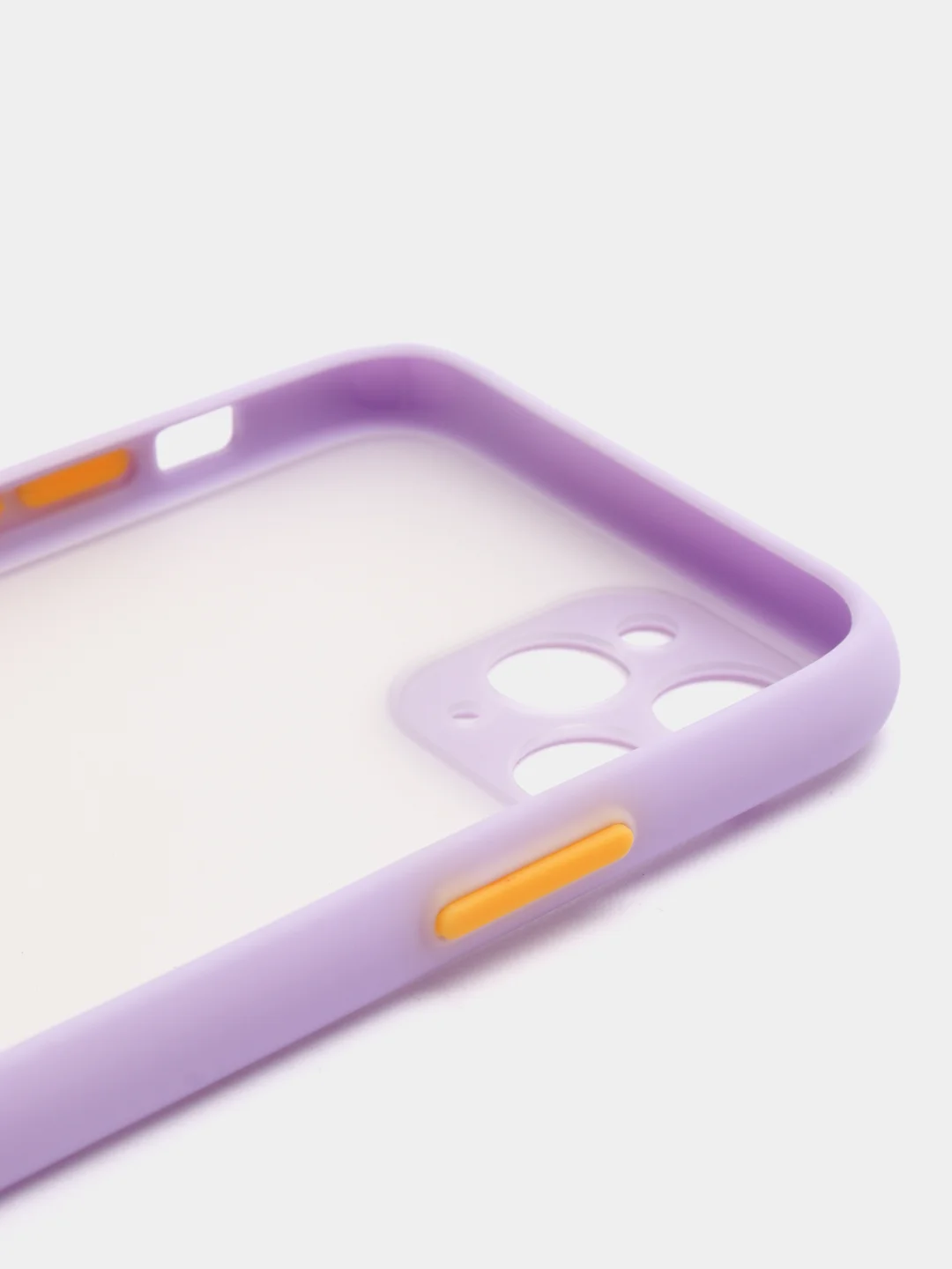 Лавандовый чехол с защитой камеры iPhone 7/8/se X / XR / 11 / 11 pro / 12 pro / 12 mini /12 pro max