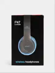 Белый беспроводные блютуз наушники P47 Wireless