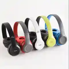 Белый беспроводные блютуз наушники P47 Wireless