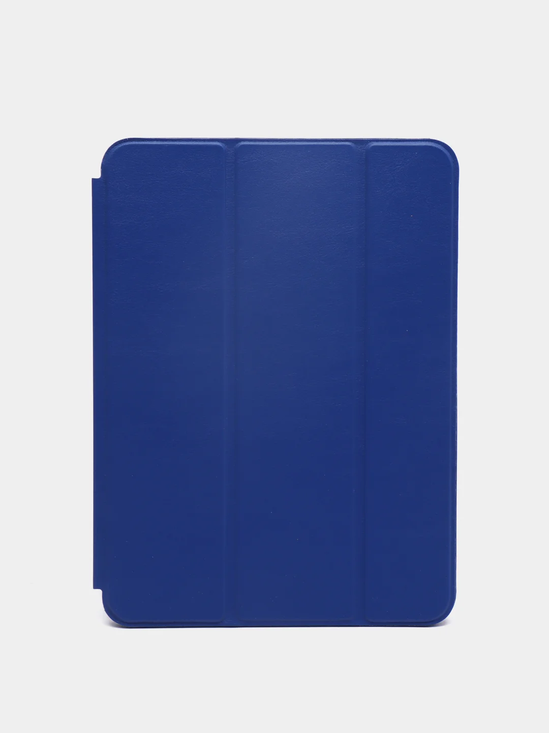 Синий стильный чехол со шторкой для iPad