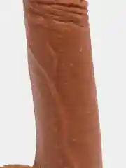 Фаллоимитатор на присоске, реалистичный