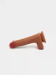 Фаллоимитатор на присоске, реалистичный