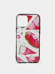 Белый чехол с цветным принтом картинки iPhone 5S/SE/6/6S/7/8/Plus/X/XS/XR/11/12/Mini/Pro/Max