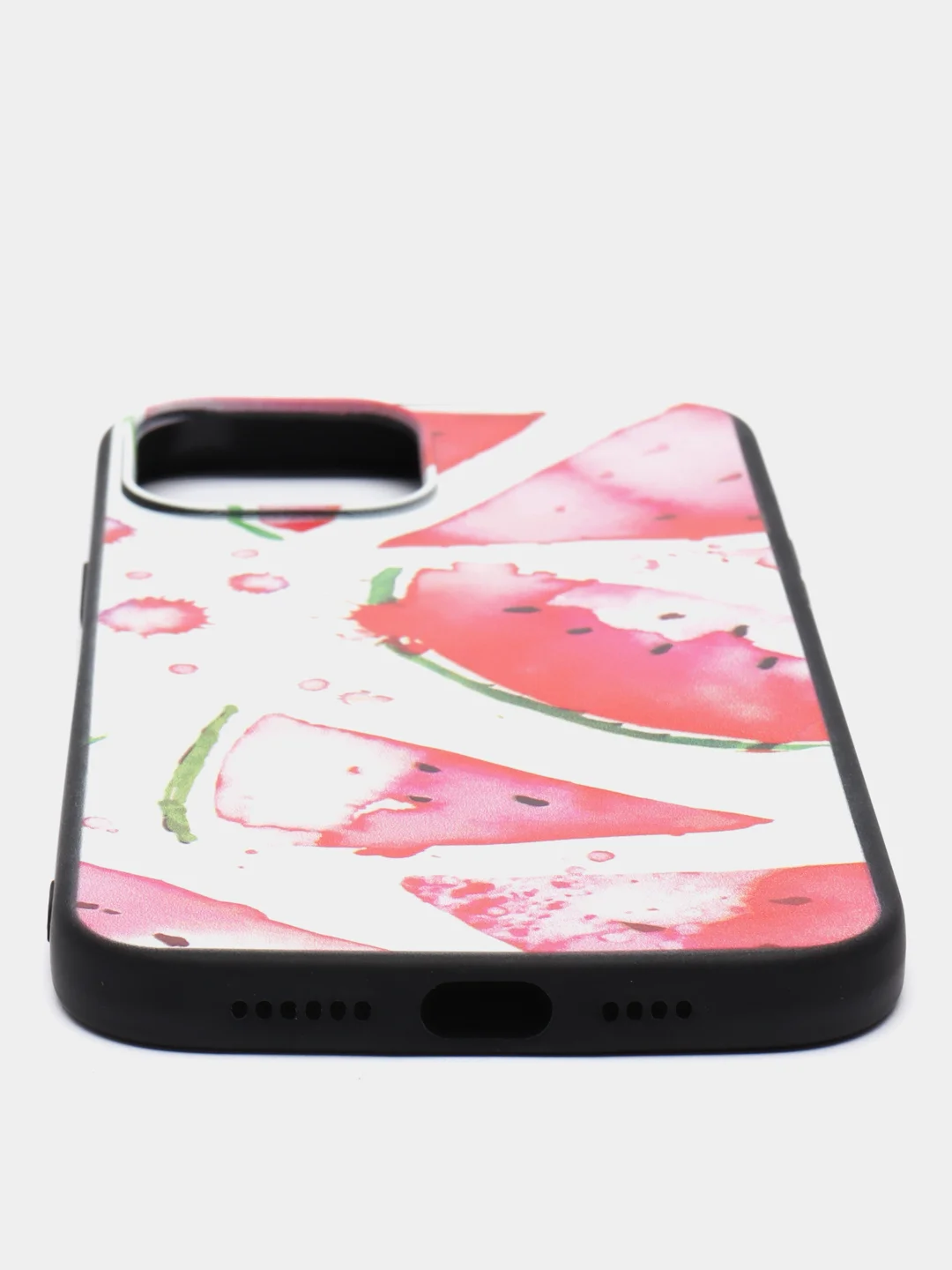 Белый чехол с цветным принтом картинки iPhone 5S/SE/6/6S/7/8/Plus/X/XS/XR/11/12/Mini/Pro/Max