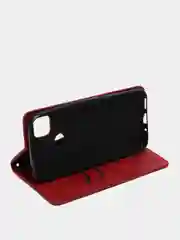 Красный чехол-книжка для Xiaomi Note 8T/8A/Note 9/9/9A/9C/Note9s/Note9Pro/9T/7A/Note9T