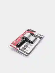 Устройство зарядное автомобильное, 1 выход, 2xUSB, 2А, 12/24В пластик, металл