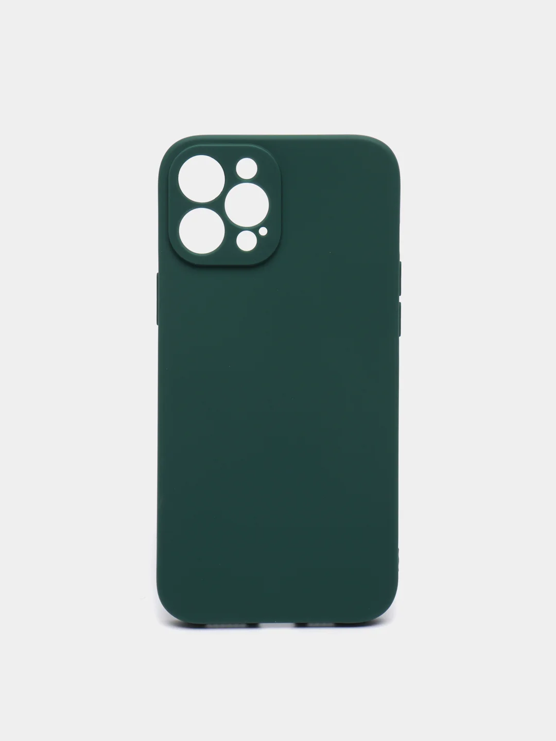 Зеленый чехол силиконовый для iPhone 12, 12 Mini ,12 Pro, 12 Pro Max