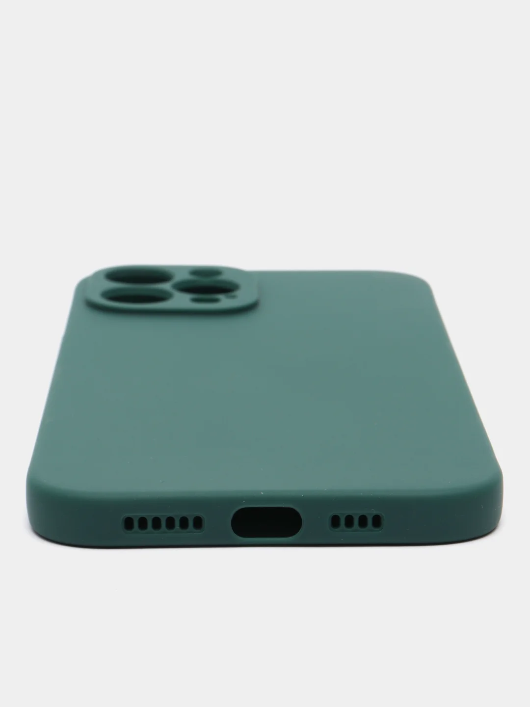 Зеленый чехол силиконовый для iPhone 12, 12 Mini ,12 Pro, 12 Pro Max