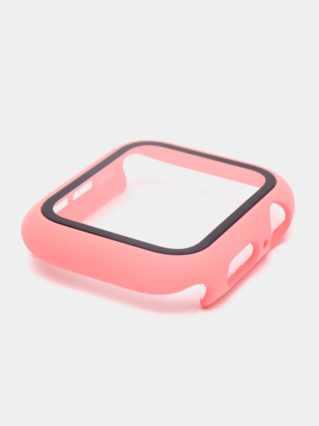 Розовый ремешок, бампер и стекло Apple Watch Classic 38 40 42 44 mm Series 1, 2, 3, 4, 5, 6, SE